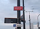 Dvorecký most v den otev�ení (17. dubna 2026)