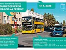 Doubledecker pojede z Dejvic na Pet�iny 17. dubna 2026