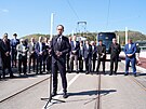 V Praze se otev�el Dvorecký most. Je jednadvacátým mostem v metropoli p�es �eku...
