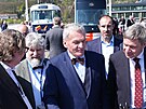 V Praze se otev�el Dvorecký most. Je jednadvacátým mostem v metropoli p�es �eku...