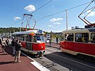 Slavnostní otev�ení Dvoreckého mostu v Praze. (17. dubna 2026)