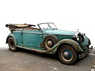 Mercedes 320B, ve kterém sed�l Reinhard Heydrich v dob� atentátu.
