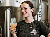 Sládková olomouckého pivovaru Twinberg Markéta Pohlová.