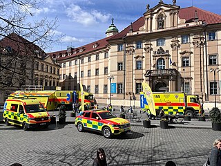 Jak by Praha dnes �e�ila r�zné katastrofy sou�asné i historické, záchraná�i.