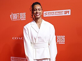Basketbalistka Nell Anglomaová na galave�eru Draft WNBA 2026