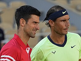 Novak Djokovi� a Rafael Nadal