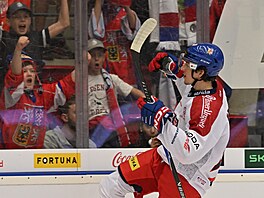 Jaromír Pytlík posílá národní tým do vedení v p�ípravném zápasu s N�meckem.