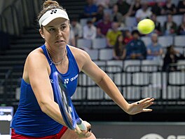 Linda Nosková v utkání BJK Cupu proti �výcarsku