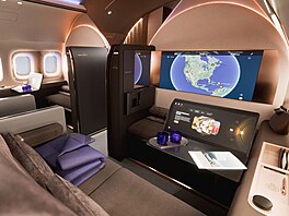 Lufthansa p�edstavila luxusní letadlo The BOW pro VIP skupiny.