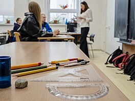 Na �kolách za�aly jednotné p�ijímací zkou�ky. Obchodní akademie Kolín. (10....