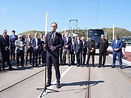 V Praze se otev�el Dvorecký most. Je jednadvacátým mostem v metropoli p�es �eku...