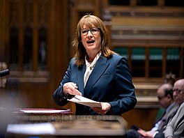 Britská ministryn� financí Rachel Reevesová (24. b�ezna 2026)