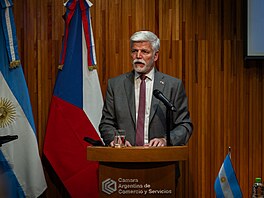 Prezident Petr Pavel zahájil náv�t�vu Argentiny  �esko-argentinským business...