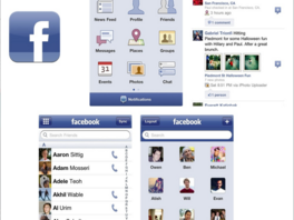 Staré mobilní aplikace - Facebook