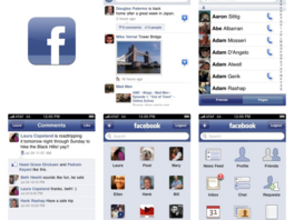 Staré mobilní aplikace - Facebook