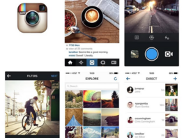 Staré mobilní aplikace - Instagram