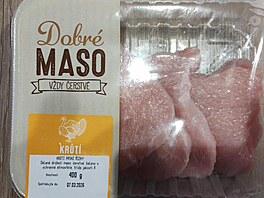 V kr�tích prsních �ízcích zna�ky Dobré MASO v balení 400 gram� a �ar�e 26051021...