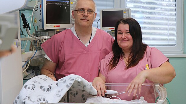 MUDr. Patrik Hitka, Ph.D., p�ednosta Neonatologické kliniky v ústecké...