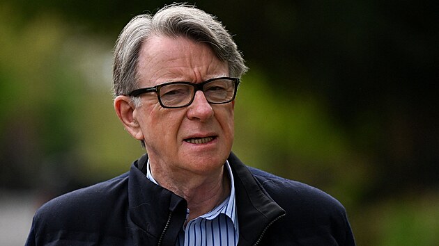 Britsk� velvyslanec v USA Peter Mandelson (17. dubna 2026)