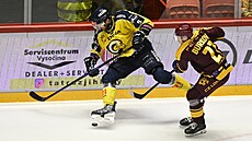 Bed�ich Köhler (vlevo) ze Zlína a Maxim Burkov z Jihlavy.