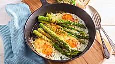 Ch�est s vejci z jedné pánve