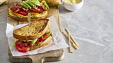 BLT sendvi� s avokádem