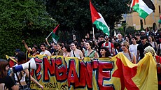 Lidé v italském Milán� protestují proti konání summitu evropských krajn�...