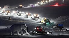 P�edstavení Hannibal na ledovci Rettenbach v Söldenu (10. 4. 2026)