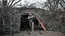 Dimir, velitel obsluhy d�la z 260. samostatné brigády územní obrany Chortycja,...