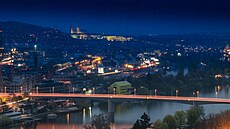 Dvorecký most poslední noc p�ed otev�ením. (16. dubna 2024)