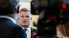 Filip Turek na zasedání vlády, na které se bude mimo jiné projednávat návrh...