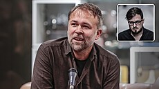 Re�isér Dan Svátek p�i besed� s náv�t�vníky na 1. Zlínském filmovém víkendu v...