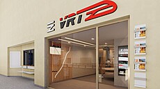 Takto bude vypadat nové informa�ní centrum k vysokorychlostním tratím (VRT),...