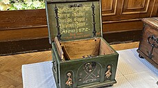 Náv�t�vníci se mohou t�it na unikátní cechovní truhly i historický nábytek.