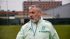Nový trenér Sigmy Pavel Hapal. �Jde o do�asné �e�ní," �ekl.