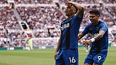 Marcus Tavernier z Bournemouthu se raduje ze svého gólu.