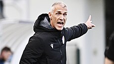 Plze�ský trenér Martin Hyský