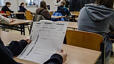 Na �kolách za�aly jednotné p�ijímací zkou�ky. Obchodní akademie Kolín. (10....