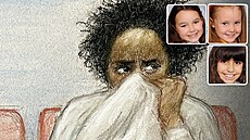 Rodinné fotografie �estileté Bebe Kingové, sedmileté Elsie Dot Stancobeové a...