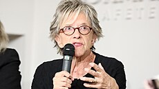 Chorvatská spisovatelka a novinářka Slavenka Drakulićová (11. května 2023)