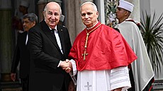 Pape� Lev XIV. dorazil na zdvo�ilostní náv�t�vu k prezidentovi Al�írska...