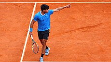 Carlos Alcaraz ve finále turnaje v Monte Carlu.