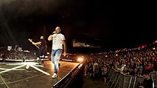 Zpěvák Daniel Landa na festivalu Hrady CZ
