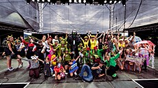 Rej masek na festivalu Hrady CZ