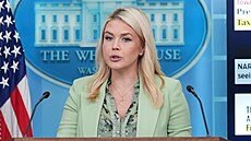 Tisková mluv�í Bílého domu Karoline Leavittová. (15. dubna 2026)