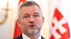 Slovenský prezident Peter Pellegrini (2. dubna 2026)