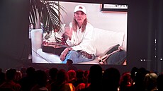 Lenka Filipová na udílení cen And�l 2025 na pra�ském Výstavi�ti (11. dubna 2026)