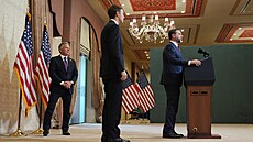 Jednání mezi USA a Íránem v Islámábádu, kterého se zú�astnil viceprezident J....
