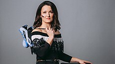 Eva Barto�ová p�i focení ke kampani Dv� tvá�e, jedna síla.