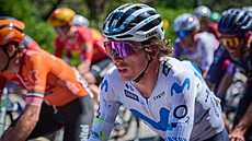 Pavel Novák b�hem závodu Kolem Katalánska